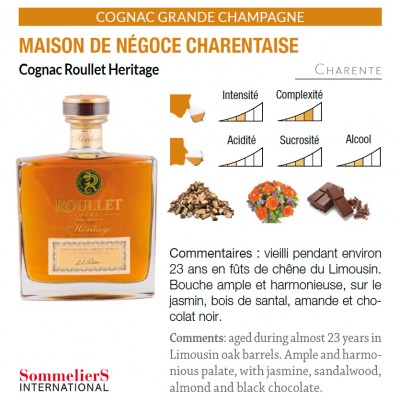  Cognac Roullet again in Sommeliers International